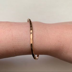 Small Rose Gold Fill Cuff Bracelet